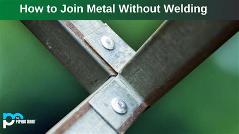 join sheet metal without welding|connecting two pieces of metal.